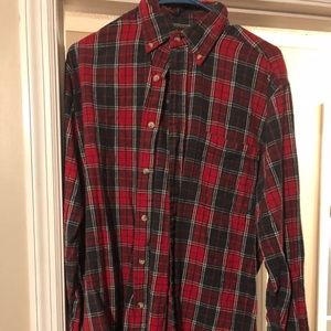 Men’s flannel shirt. Could be worn by women too!